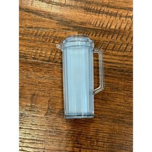 Vintage 1984 Tupperware‎ Refrigerator Magnet Blue Pitcher Made In Hong Kong